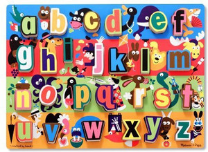 Melissa and doug abc and shop 123 puzzle