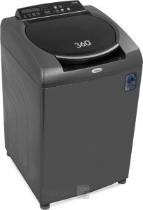 Whirlpool 8 kg Fully Automatic Top Load with In-built Heater Grey(360°Ultimate Care 8.0 Graphite 10YMW)