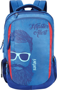 Safari hipster backpack top