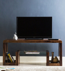 Ikiriya Solid Wood TV Entertainment Unit