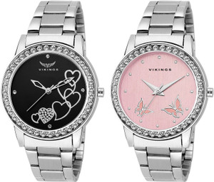 VIKINGS NEW DESIGN COMBO ( PARTY WEAR , FORMAL AND CASUAL ) FOR GIRLS AND WOMEN'S Watch - For Girls