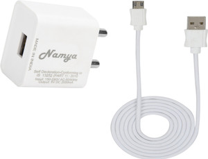 NAMYA 2A. FAST CHARGER &SYNC/DATA CABLE FOR MEI___ZU M5 NOTE Mobile Charger