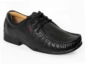 red chief black colour shoes