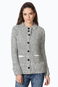 People Full Sleeve Solid Women NA Jacket