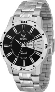 FOGG 2034-BK-CK Day and Date Analog Watch - For Men