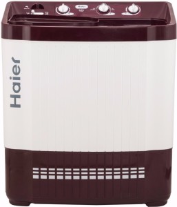 Haier 6.8 kg Semi Automatic Top Load Red, White(HTW68-186V)