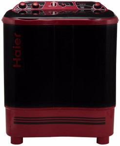 Haier 6.8 kg Semi Automatic Top Load Red, Black(XPB68-114D)