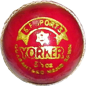 SP RED-YORKER Cricket Ball - Size: 5