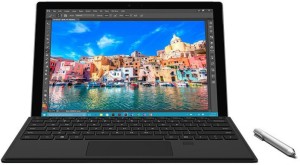 Microsoft Surface Pro 4 Core i7 6th Gen - (16 GB/512 GB SSD/Windows 10 Home) 1724 2 in 1 Laptop(12.3 Inch, Silver, 0.78 kg)
