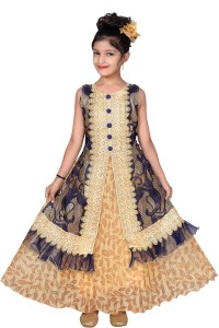 Sky Heights Girls Maxi/Full Length Party Dress