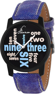 Jack Klein Denim Finish Funky Watch - For Men