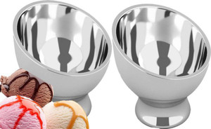 Sayee Sayee-geet-ice2586 bowl 2 pcs Stainless Steel Bowl Set