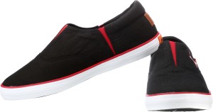 sparx sm-255 loafers for men(red, black)