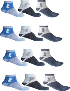 jannat fashion Men's Ankle Length Socks