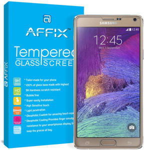 Affix Tempered Glass Guard for Samsung Galaxy Note 4 (5.7