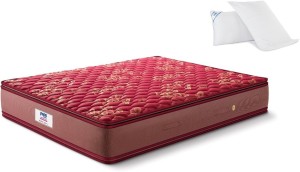 Peps Springkoil Pillow Top Maroon 6 inch King Bonnell Spring Mattress