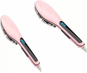 RETAILSHOPPING RS Fast Hot Hair Straightener Comb Brush Lcd Screen Flat Iron Styling hair BNG7 Hair Straightener