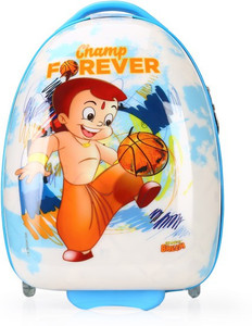 Fortune Chhota Bheem Champ Forever 17 Inch Eggshape Kids Luggage Cabin Luggage - 17 inch