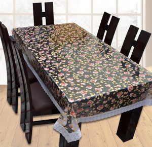 YELLOW WEAVES Floral 6 Seater Table Cover Buy YELLOW WEAVES