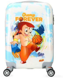 Fortune Chhota Bheem Champ Forever KidsLuggage Trolley Bag Cabin Luggage - 18 inch