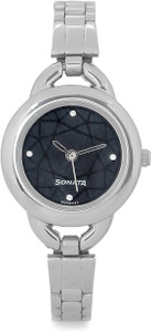 Sonata NG87006SM02AC Klassik Analog Watch - For Women