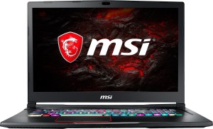 MSI Core i7 7th Gen - (16 GB/1 TB HDD/256 GB SSD/Windows 10 Home/8 GB Graphics/NVIDIA Geforce GTX 1070) GE73VR 7RF-086IN Gaming Laptop(17.3 inch, Black, 2.8 kg)
