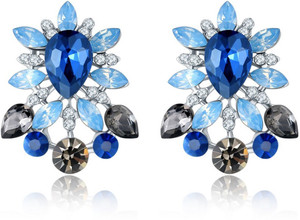 Shimmer Divine Luxuria Crystal Copper Stud Earring