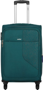 Safari BADGE 4W 55 TEAL Expandable Cabin Luggage - 120 inch