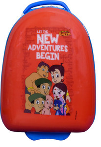 Fortune Chhota Bheem New Adventure Begin 17 Inch Kids Egg Shape Luggage Trolley Bag Cabin Luggage - 17 inch