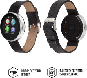 Metronaut X9 Round Dial Smartwatch with Heart Rate Sensor and Pedometer Black Best Price in