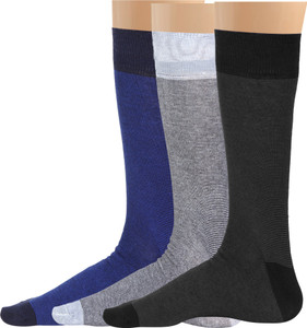 Blacksmith Men's Striped Mid-calf Length Socks