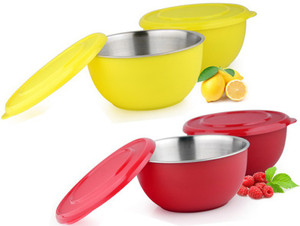 Sayee Stainless Steel Multicolor Bowl Stainless Steel Bowl Set