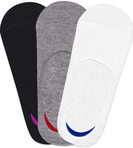 Icable Men's Solid No Show Socks