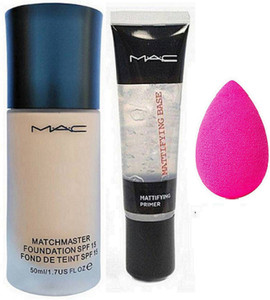 M A C Match Master Foundation Primer Puff Best Price In India M A C Match Master Foundation Primer Puff Compare Price List From M A C Combos And Kits 17743183 Buyhatke
