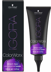 Schwarzkopf Igora Colorworx Direct Dye Purple Hair Color Purple