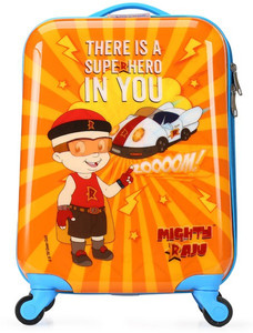Fortune Chhota Bheem Super Hero In You 17 Inch Kids Luggage Trolley Bag Cabin Luggage - 17 inch