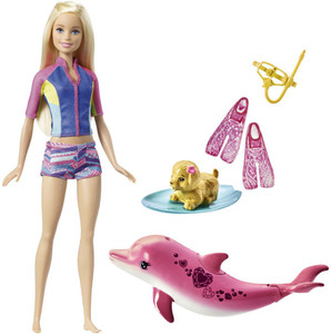 Barbie dolphin new arrivals magic chelsea doll