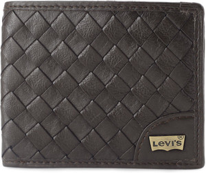 Levi's Men Brown Genuine Leather Wallet