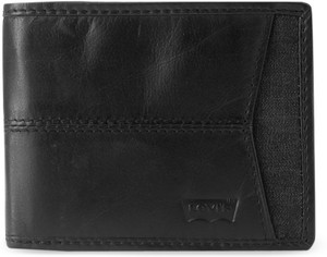 Levi's Men Black Genuine Leather Wallet