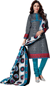 Drapes Cotton Printed Salwar Suit Dupatta Material