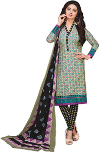 Drapes Cotton Printed Salwar Suit Dupatta Material