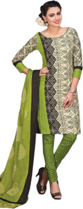 Drapes Cotton Printed Salwar Suit Dupatta Material