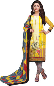 Drapes Cotton Printed Salwar Suit Dupatta Material