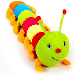 Radhe Beautiful Cute Colorful Caterpillar - 20 cm