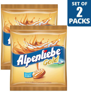 Alpenliebe Gold Candy 100 Pieces Pouch Set Of 2 Pouches 340g Each Rich Milky Caramel Toffee Best Price In India Alpenliebe Gold Candy 100 Pieces Pouch Set Of 2 Pouches 340g Cadbury choclairs gold home pack review. compare buyhatke com