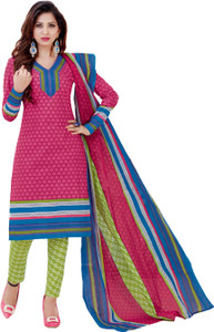 Drapes Cotton Printed Salwar Suit Dupatta Material