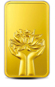MMTC-PAMP India Pvt Ltd Lotus series 24 (9999) K 20 g Gold Bar