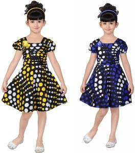 Singham Girls Midi/Knee Length Casual Dress