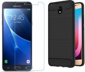 Digiprints Cover Accessory Combo For Samsung Galaxy J7 Pro Black