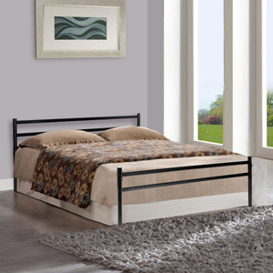 FurnitureKraft Palermo Metal Queen Bed
